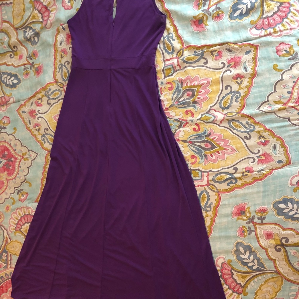 GUC Sangria Orchid Purple Maxi Dress Size 8 - Picture 7 of 7